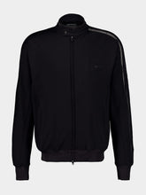 Y-3 Black 3-Stripes Mesh Track Jacket