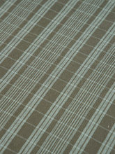 Madam Stoltz Dark Green and Sage Checked Kitchen Towel