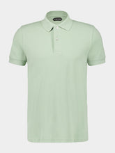 Tom Ford Light Green Tennis Piqué Polo Shirt