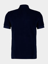 Tom Ford Navy Blue Towelling Polo