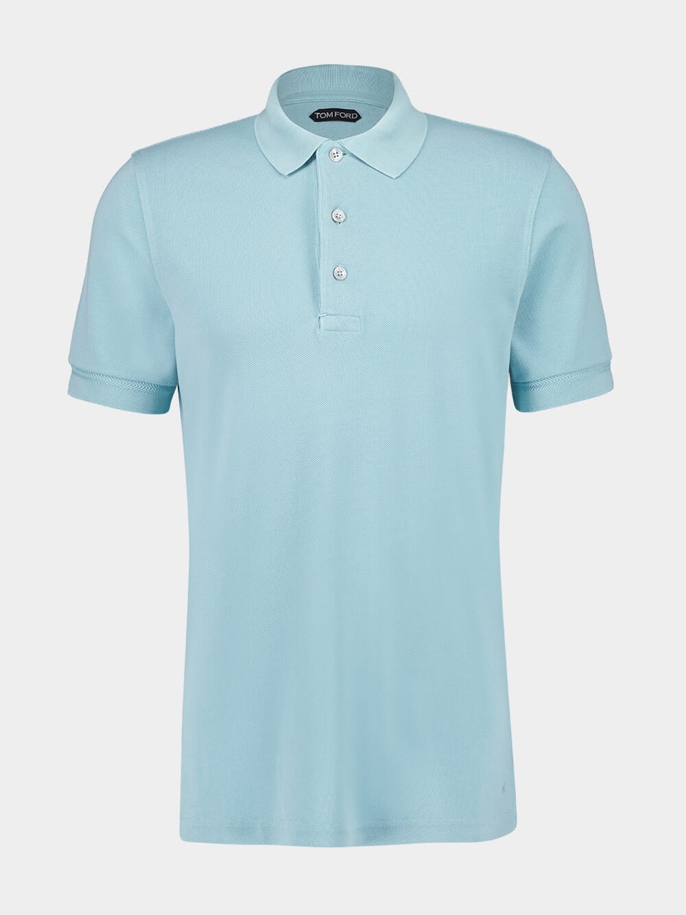 Dusty Blue Piqué Polo