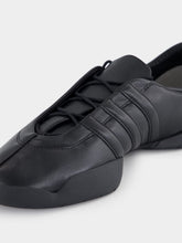 Y-3 Black Low-Top Regu Sneakers