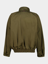 Marni Deep Green Organic Cotton Bomber Jacket