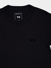 Y-3 Black Fitted Cotton T-Shirt