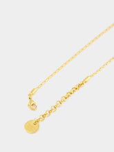 Tom Ford Vintage Gold Brass Drop Pendant Necklace