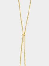 Tom Ford Vintage Gold Lariat Necklace with Crystal Stones