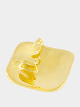 Tom Ford Vintage Gold Amy Brass Earrings