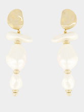 Cult Gaia Pearl Fabbie Drop Earrings