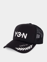 Y-3 Black Trucker Cap