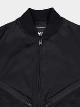 Y-3 Black Nylon Bomber Jacket