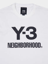 Y-3 Core White NBHD Logo T-Shirt