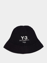 Y-3 Heritage Black Knit Bucket Hat