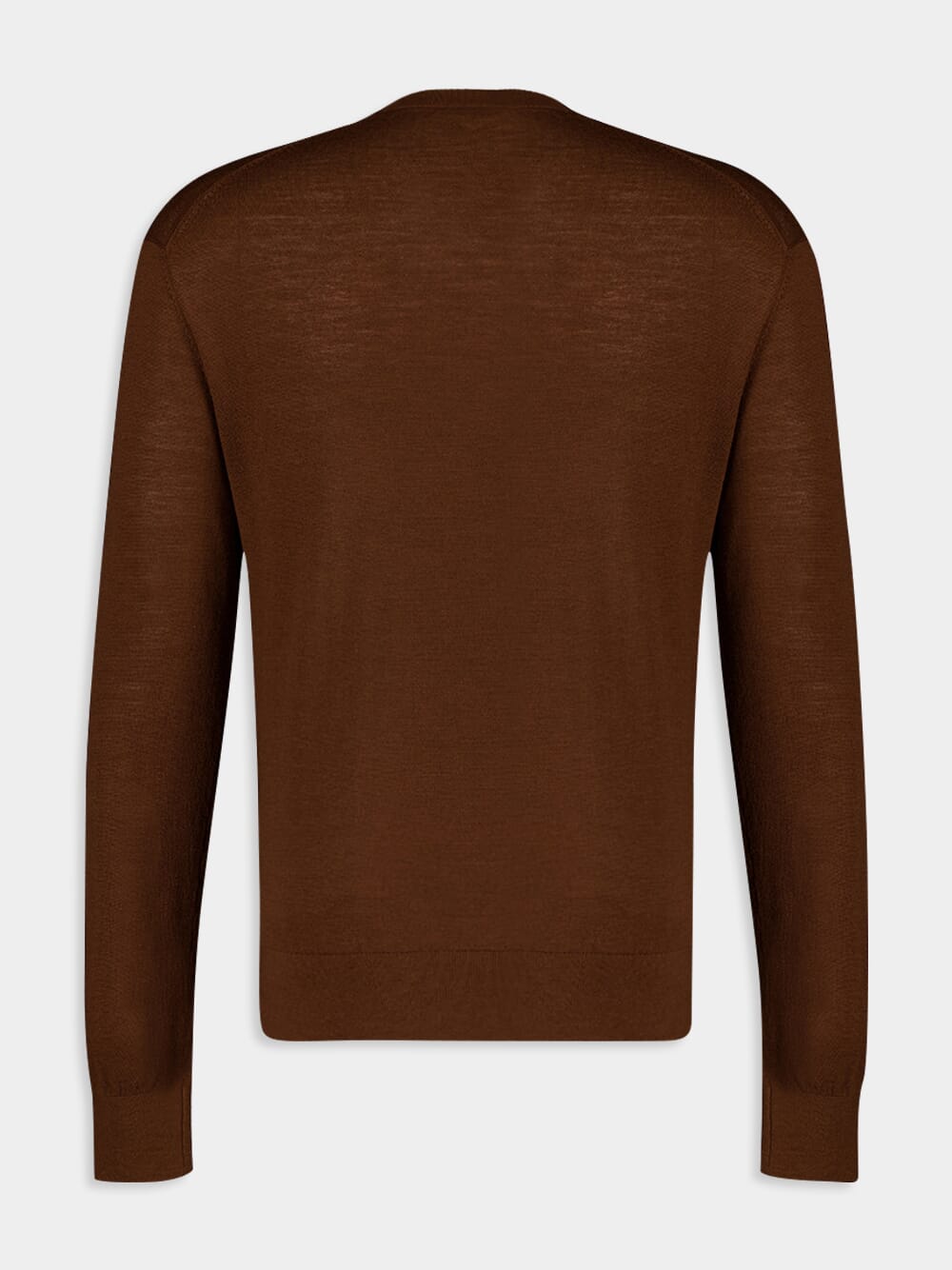 Brown Merino Wool Jumper