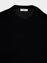 Commas Black Merino Wool Jumper