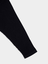 Commas Black Pointelle Knit Sweater