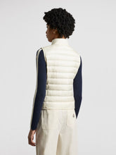 Moncler White Liane Packable Down Gilet
