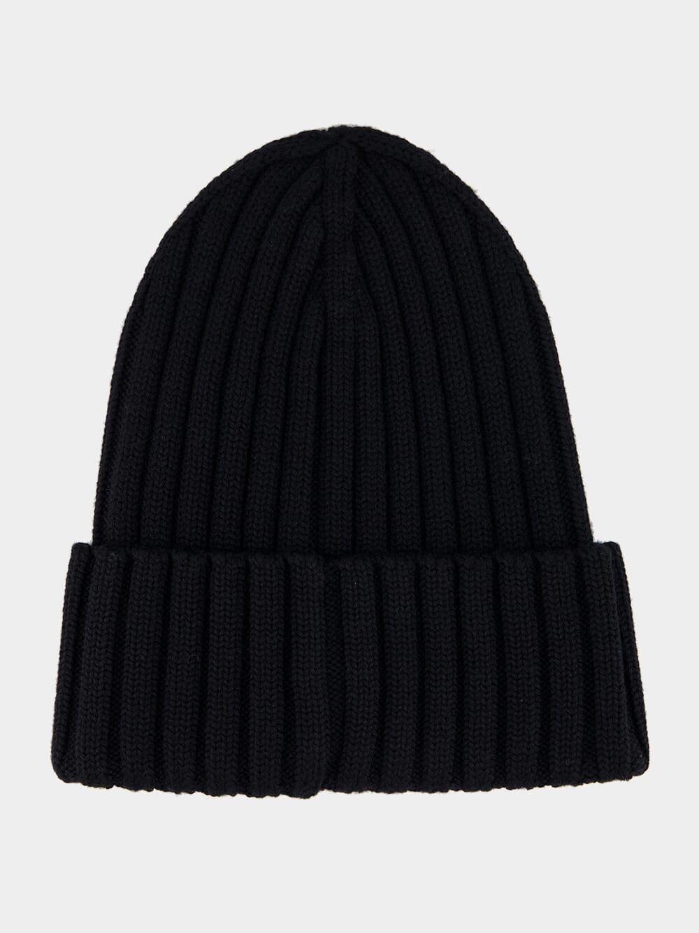 Black Wool Beanie