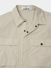 Sand Stretch Cotton Tela Overshirt | PDP - Fashion Clinic
