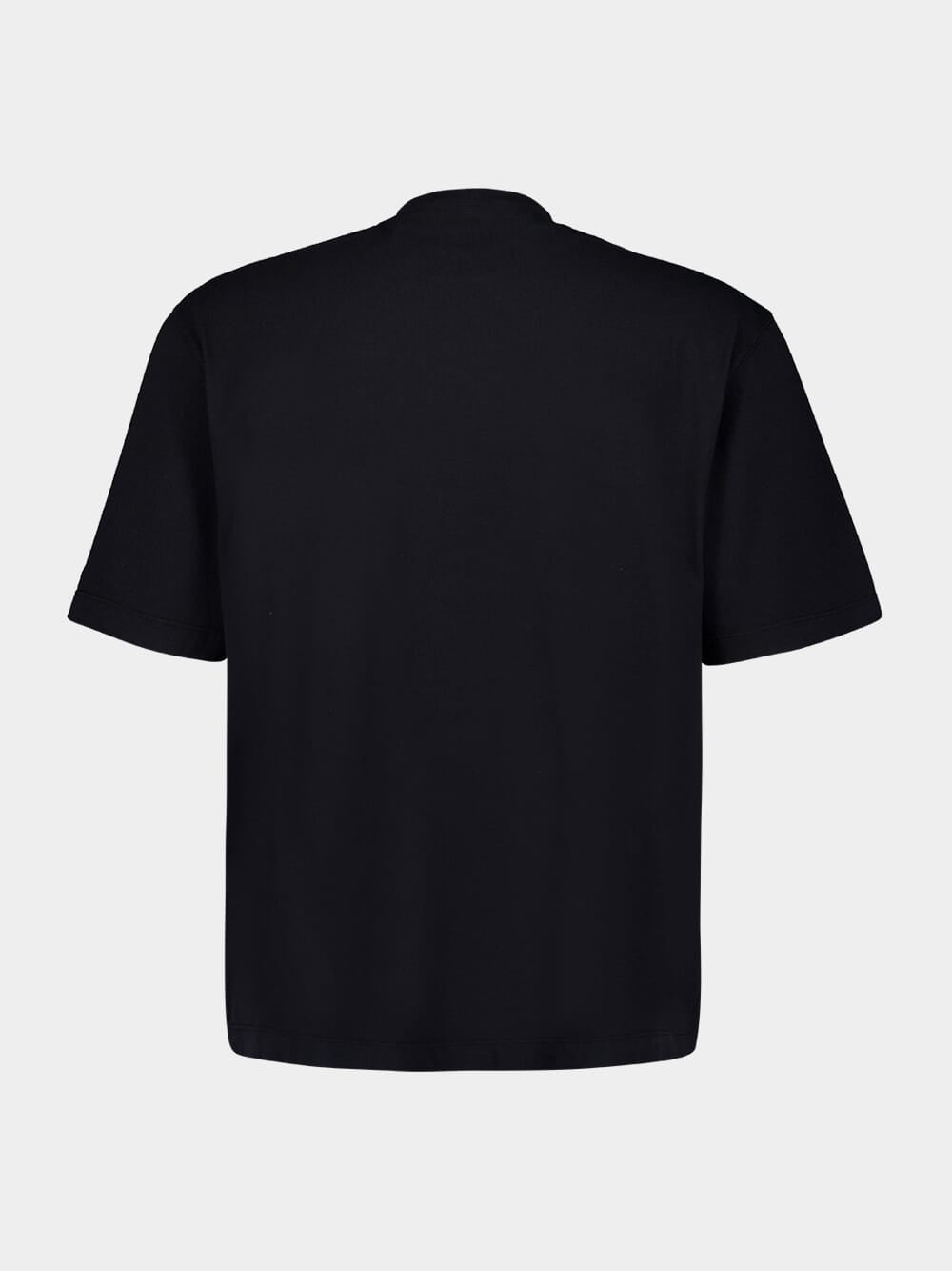 Black Compass Patch Short-Sleeve T-Shirt