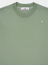 Stone Island Musk Green Mercerized Cotton Jersey T-Shirt