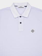 Stone Island Sky Blue Slim Fit Polo Shirt
