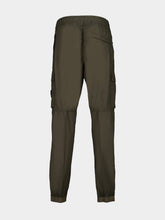 Stone Island Military Green Stretch Cotton Cargo Trousers