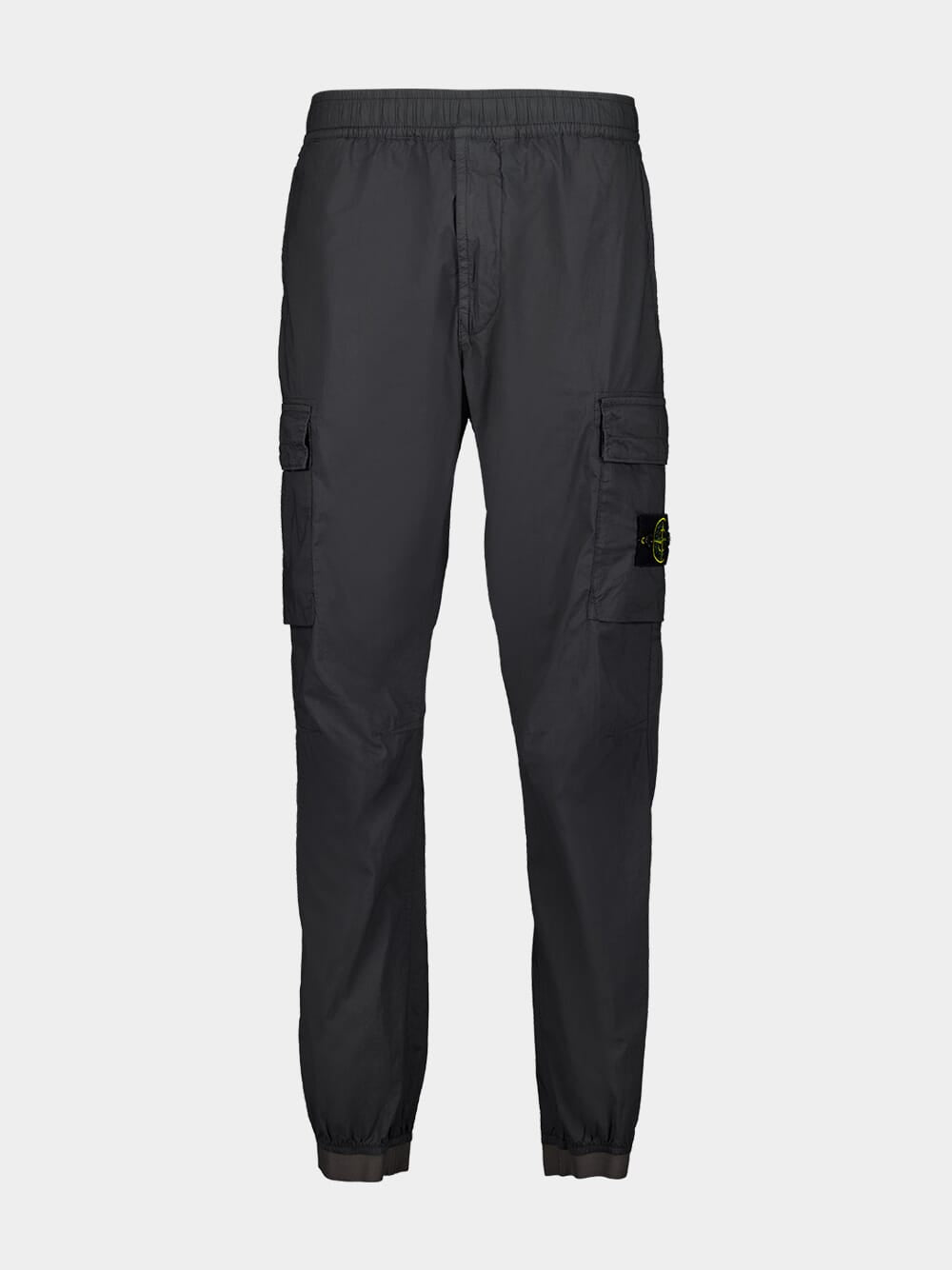 Grey Cargo Track Pants