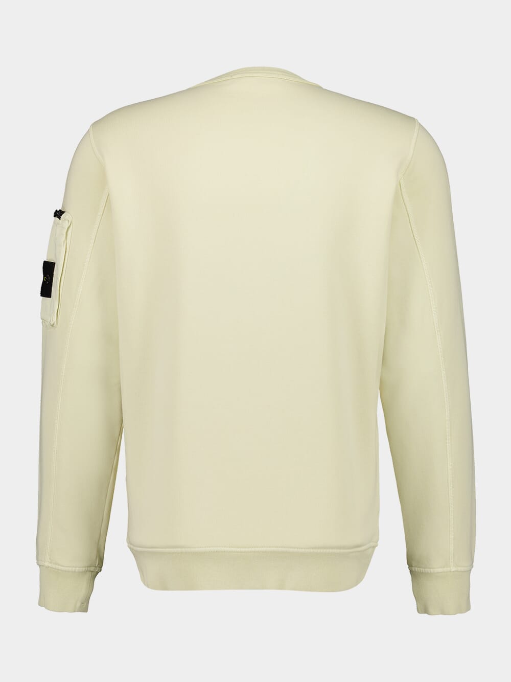 Avena Crewneck Sweatshirt with Zip Sleeve Pocket