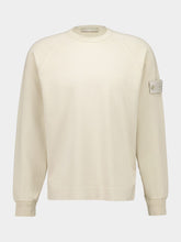 Stone Island Beige Ghost Cotton Crew Neck Sweatshirt