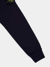 Stone Island Navy Blue Compass-Badge Zipped Sweatshirt