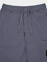 Stone Island Blue Organic Cotton Cargo Bermuda Shorts
