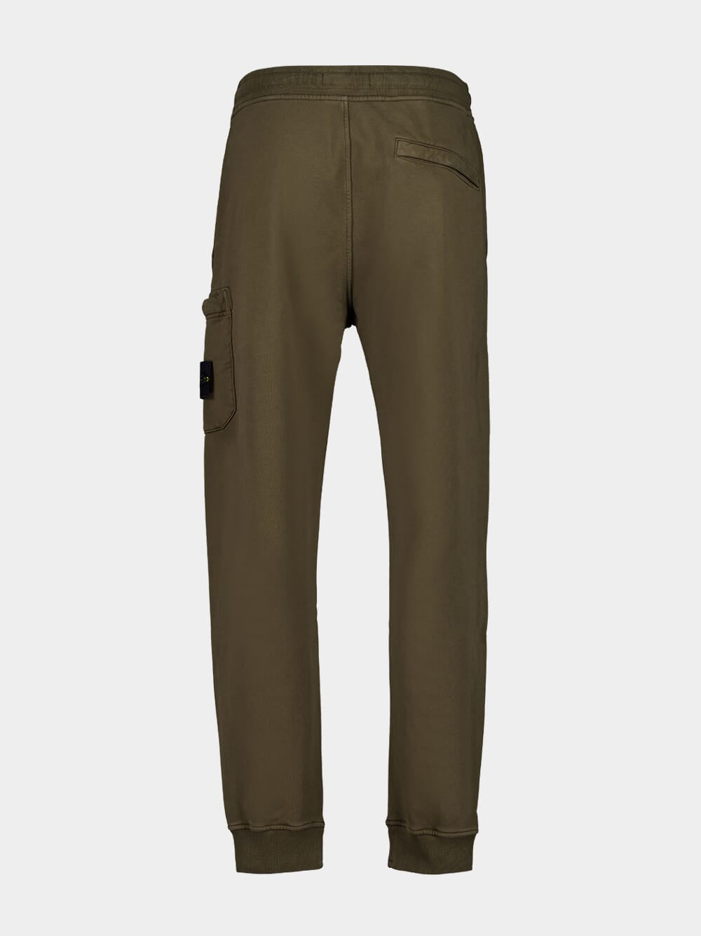 Military Green Compass-Badge Track Pants