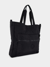 Stone Island Black Nylon Tote Bag