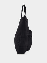Stone Island Black Nylon Tote Bag