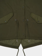 Moncler Olive Green Noizay Hooded Parka Jacket