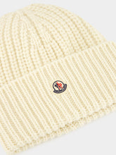 Moncler Natural Wool-Cashmere Beanie