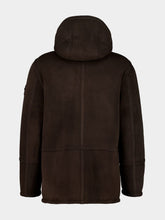 Stone Island Dark Brown Shearling Ghost Jacket