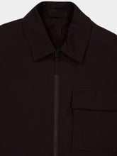 Stone Island Dark Brown Long-Sleeve Overshirt