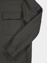 Stone Island Dark Grey Long-Sleeve Shirt Jacket