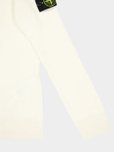 Stone Island Ivory Full Rib RWS Wool Jumper