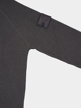 Stone Island Dark Grey Cashmere Zip-Up Hooded Jumper