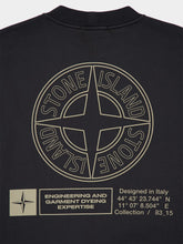 Stone Island Lead Grey Printed Cotton Sweatshirt