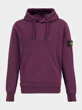 Stone Island Amaranth Organic Cotton Fleece