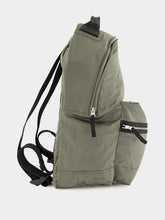 Stone Island Musk Green Nylon Metal Backpack