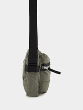 Stone Island Musk Green Coated Nylon Metal ECONYL® Pouch Bag