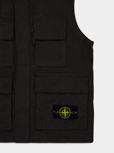 Stone Island Lead Grey Canvas Utility Vest
