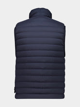Navy Nylon Down Gilet