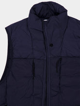 Stone Island Navy Nylon Down Gilet