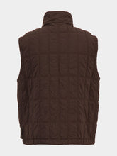 Stone Island Dark Brown Puffer Vest