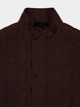 Stone Island Dark Brown Puffer Vest
